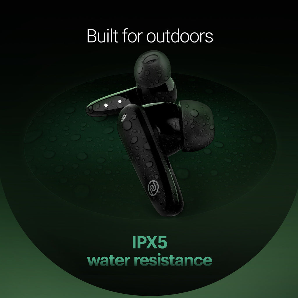 Noise Buds VS404 with 50 Hours Playtime, ENC with Quad Mic, 3 EQ modes Bluetooth  (Jet Black, True Wireless)